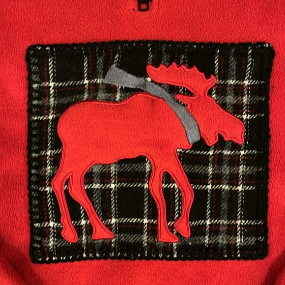 Women’s Coldwater Creek Moose Fleece - M - Picture 2 of 8